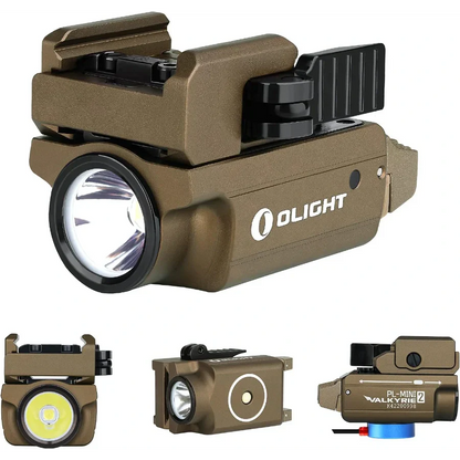 OLIGHT PLMINI2DT PL-MINI 2 Valkyrie Tactical Light - Desert Tan VM Hardware