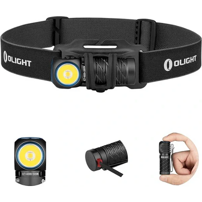 OLIGHT PERUN2MINIBKCW Perun 2 Mini LED Rechargeable Headlamp VM Hardware
