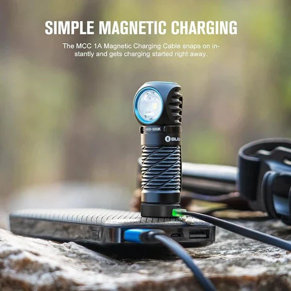 OLIGHT PERUN2MINIBKCW Perun 2 Mini LED Rechargeable Headlamp VM Hardware