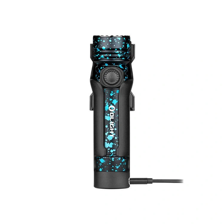 OLIGHT SEEKER4PRODPOCCW Seeker 4 Pro High Power Flashlight - Deep Ocean CW(5700~7000K) VM Hardware