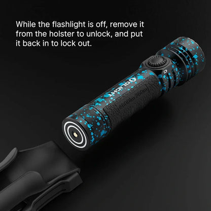 OLIGHT SEEKER4PRODPOCCW Seeker 4 Pro High Power Flashlight - Deep Ocean CW(5700~7000K) VM Hardware
