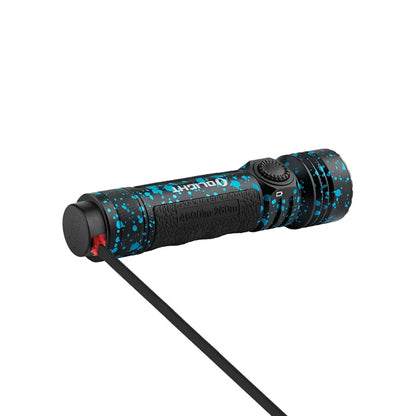 OLIGHT SEEKER4PRODPOCCW Seeker 4 Pro High Power Flashlight - Deep Ocean CW(5700~7000K) VM Hardware