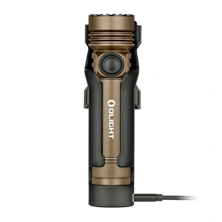 OLIGHT SEEKER4PRODTREGULAR Seeker 4 Pro High Power Flashlight - Desert Tan CW(5700~7000K) VM Hardware