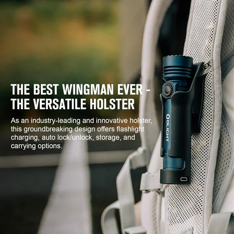 OLIGHT SEEKER4PROMNBUREGULAR Seeker 4 Pro High Power Flashlight - Midnight Blue CW(5700~7000K) VM Hardware