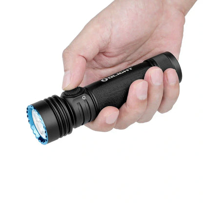 OLIGHT SEEKER4PROMTBKCW Seeker 4 Pro High Power Flashlight -Matte Black CW(5700~7000K) VM Hardware