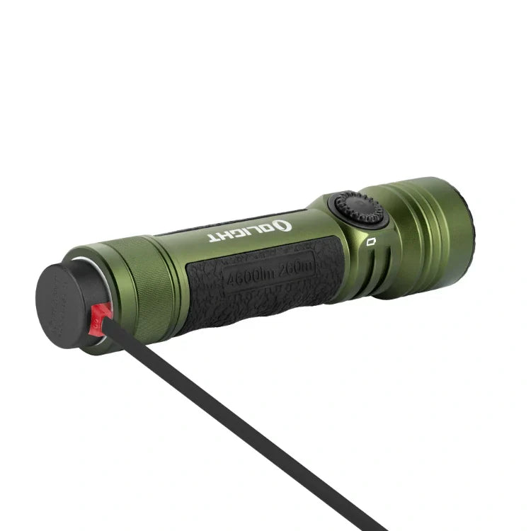 OLIGHT SEEKER4PROODG Seeker 4 Pro High Power Flashlight - OD Green CW(5700~7000K) VM Hardware
