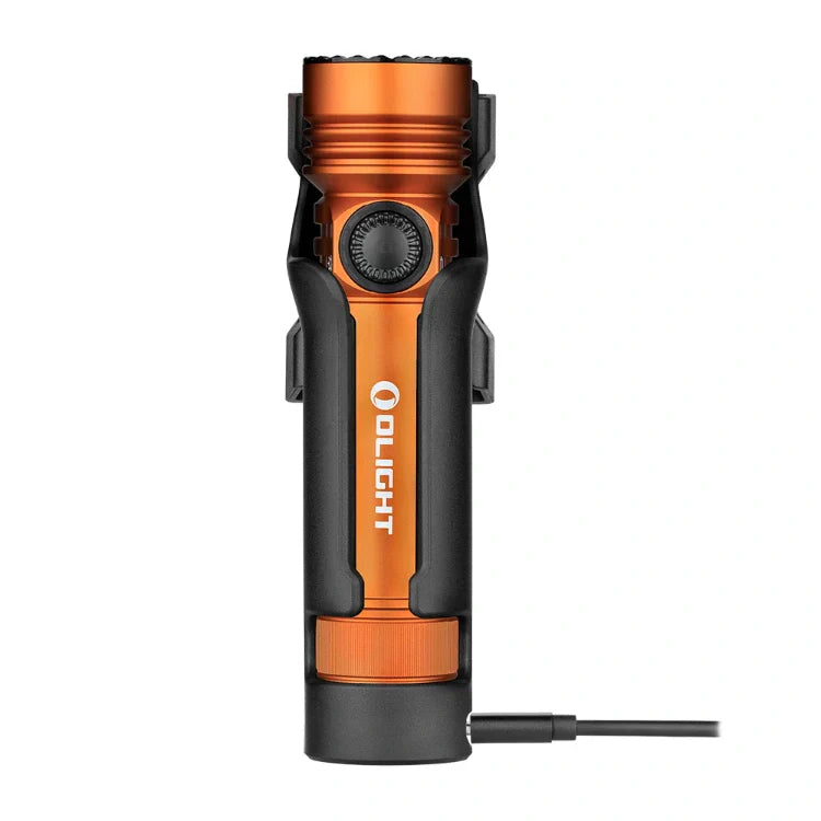 OLIGHT SEEKER4PROOG Seeker 4 Pro High Power Flashlight - Orange CW(5700~7000K) VM Hardware