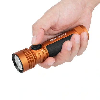 OLIGHT SEEKER4PROOG Seeker 4 Pro High Power Flashlight - Orange CW(5700~7000K) VM Hardware