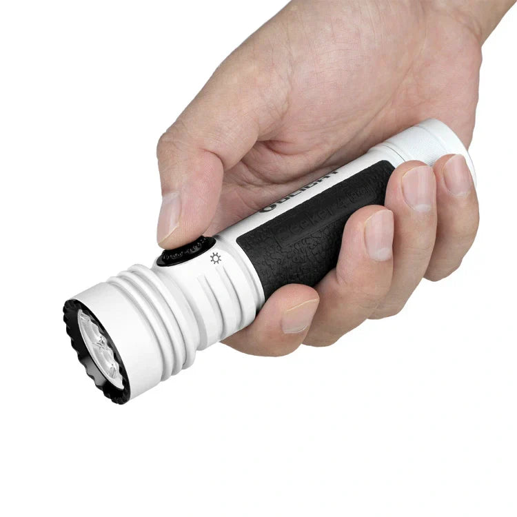 OLIGHT SEEKER4PROWH Seeker 4 Pro High Power Flashlight - White CW(5700~7000K) VM Hardware