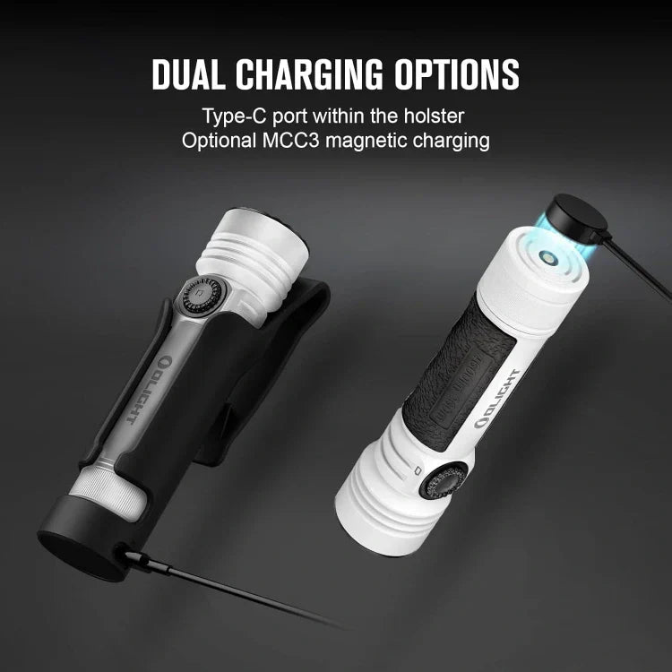 OLIGHT SEEKER4PROWH Seeker 4 Pro High Power Flashlight - White CW(5700~7000K) VM Hardware