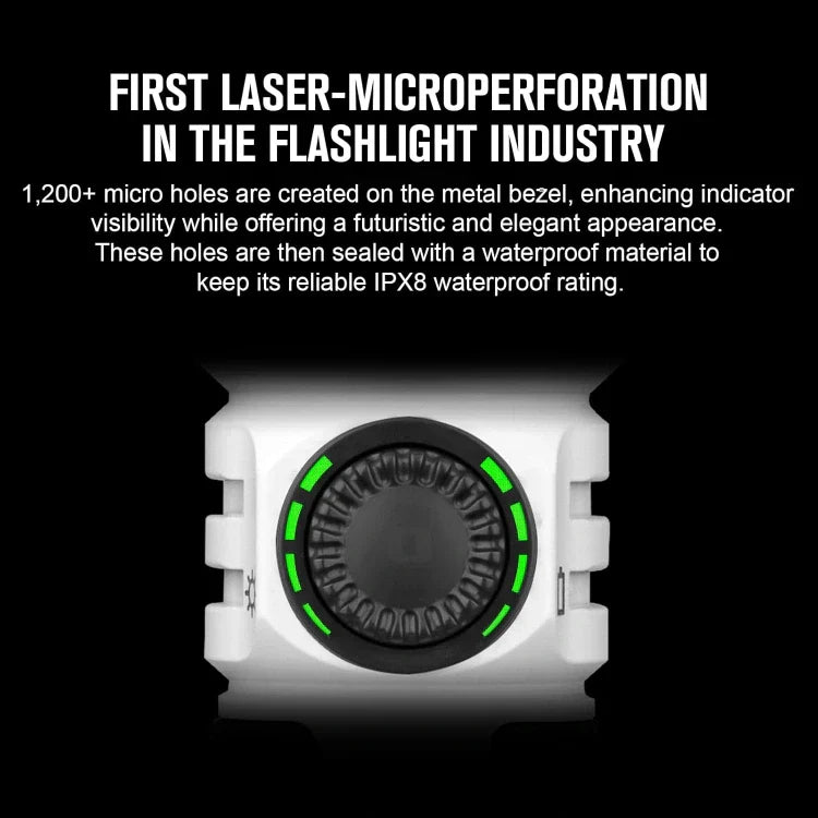 OLIGHT SEEKER4PROWH Seeker 4 Pro High Power Flashlight - White CW(5700~7000K) VM Hardware