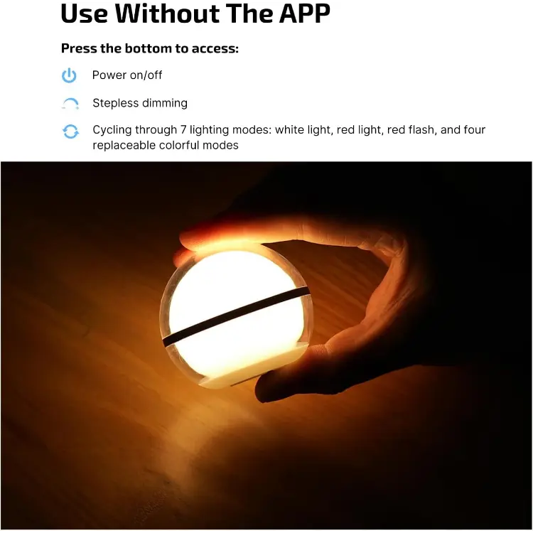OLIGHT SPHERE Sphere Ambient Light with App Control - Blue VM Hardware