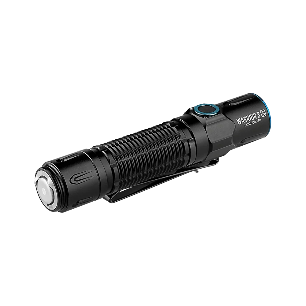 OLIGHT WARRIOR3SBK Warrior 3S High Beam Tactical Flashlight - Black VM Hardware