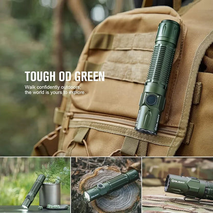 OLIGHT WARRIOR3SODG Warrior 3S High Beam Tactical Flashlight - OD Green VM Hardware