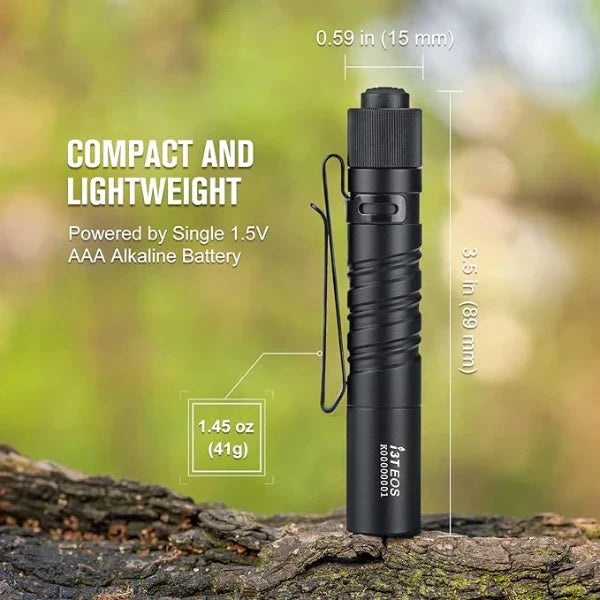 OLIGHT I3TEOSBK i3T EOS Small Flashlight - Black VM Hardware