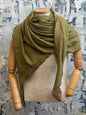 Olivewood Linen Scarf Late Sunday Afternoon
