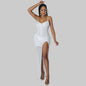 Rhinestone Strap Dress for Women