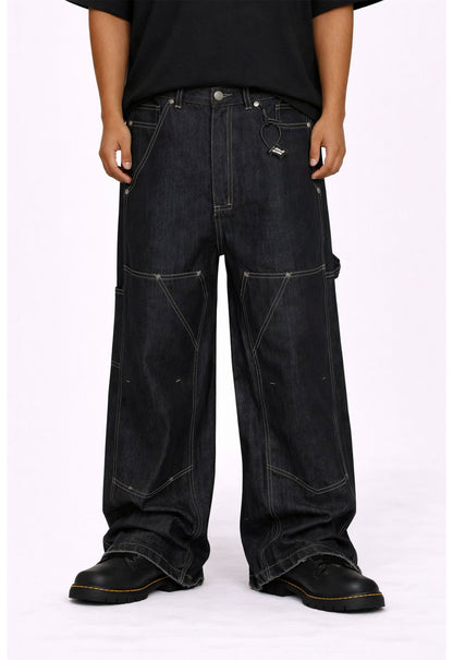 RAW CONTRAST DENIM