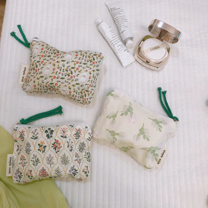 Women's Cosmetic Bag and Coin Purse Holder