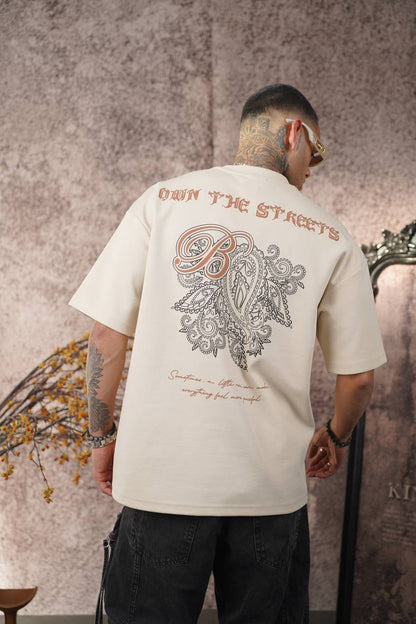 OWN THE STREET'S Graphic Tee - Urban Streetwear T-Shirt - Edgy Statement Top Withinblack