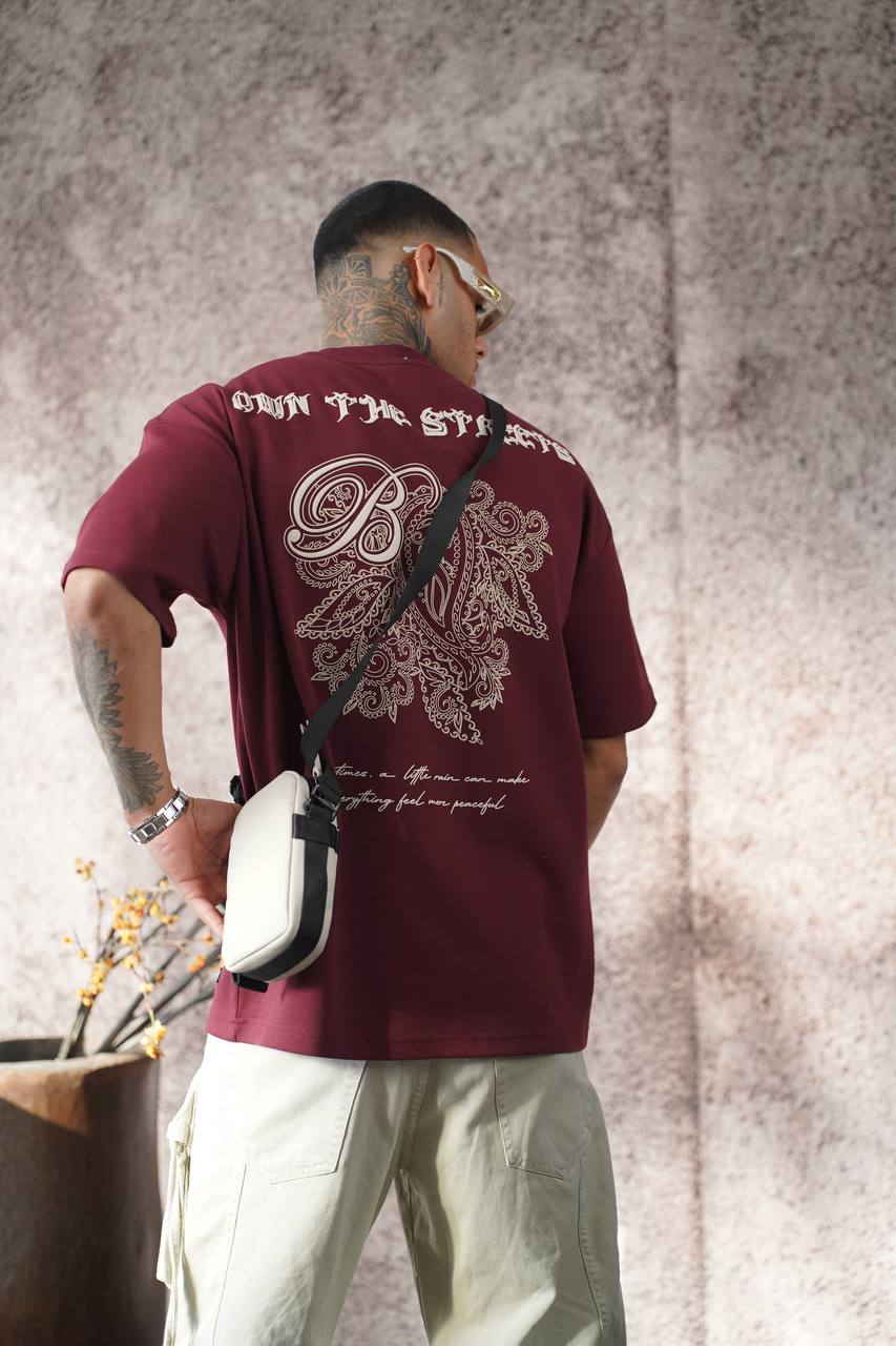 OWN THE STREET'S Graphic Tee - Urban Streetwear T-Shirt - Edgy Statement Top Withinblack