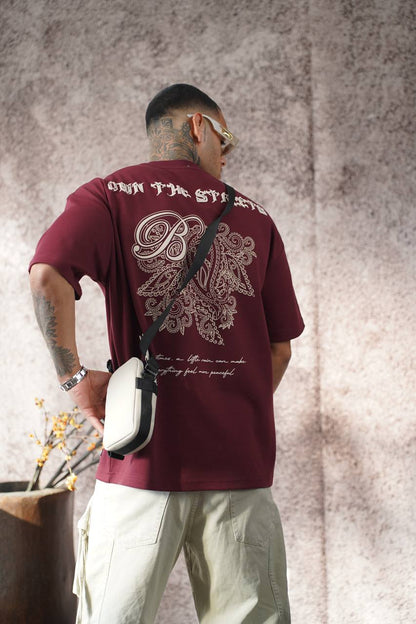 OWN THE STREET'S Graphic Tee - Urban Streetwear T-Shirt - Edgy Statement Top Withinblack