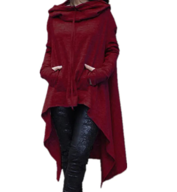 Thickened Stand Collar Zipper Plaid Sweatshirt for Women