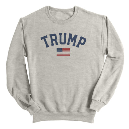 Trump American Flag 2024 (Front) Shield Republic