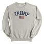 Trump American Flag 2024 (Front) Shield Republic