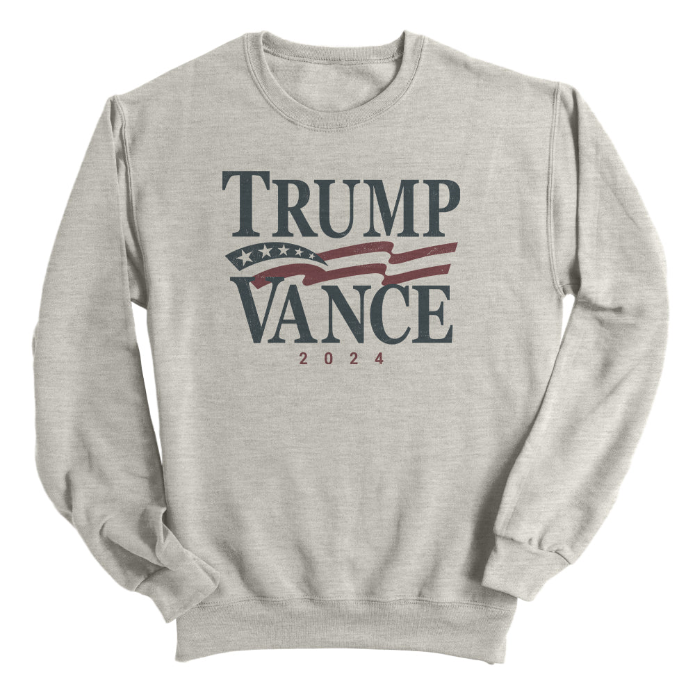 Trump Vance 2024 Vintage (Front) Shield Republic