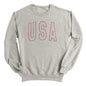 USA Collegiate Solid White (Front) Shield Republic