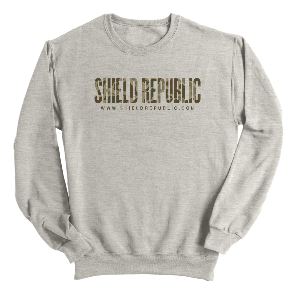 Shield Republic Duck Camo Banner Text (Front) Shield Republic