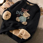 Thickened Printed Sweater for Women