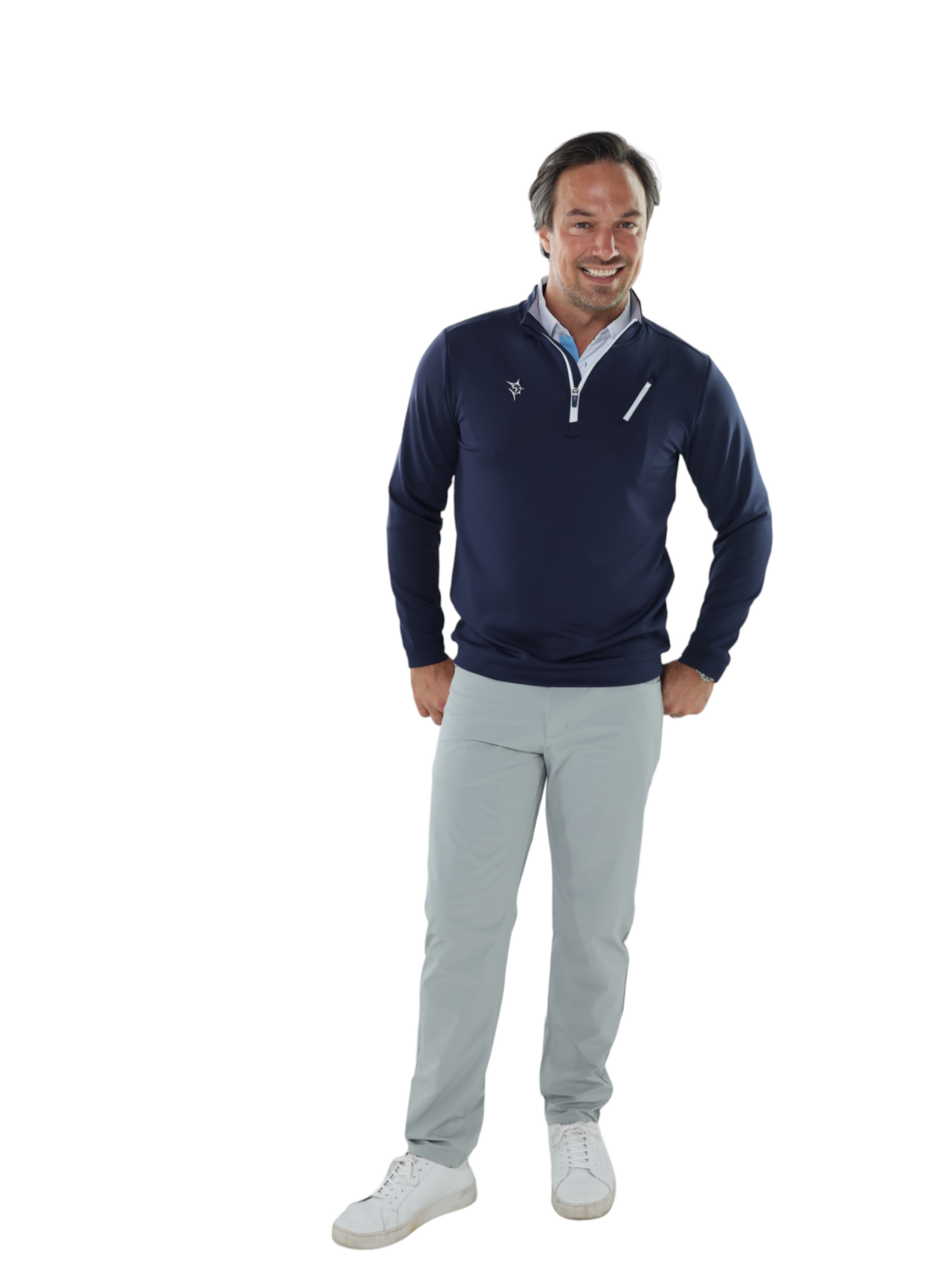 Oceanside Pullover Smooth Stretch White Water Life