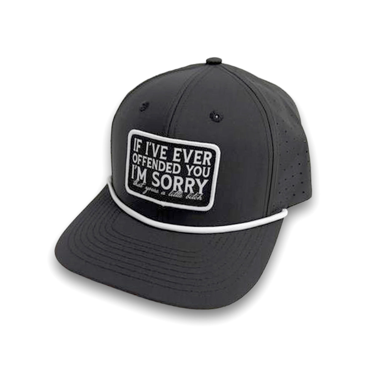 If I’ve Ever Offended You Woven Patch Hat Shield Republic