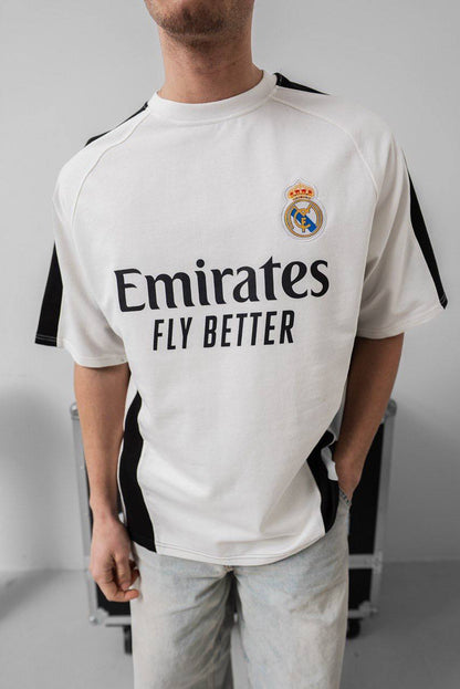 Official Real Madrid 2024/25 Home Jersey - Emirates Fly Better Withinblack