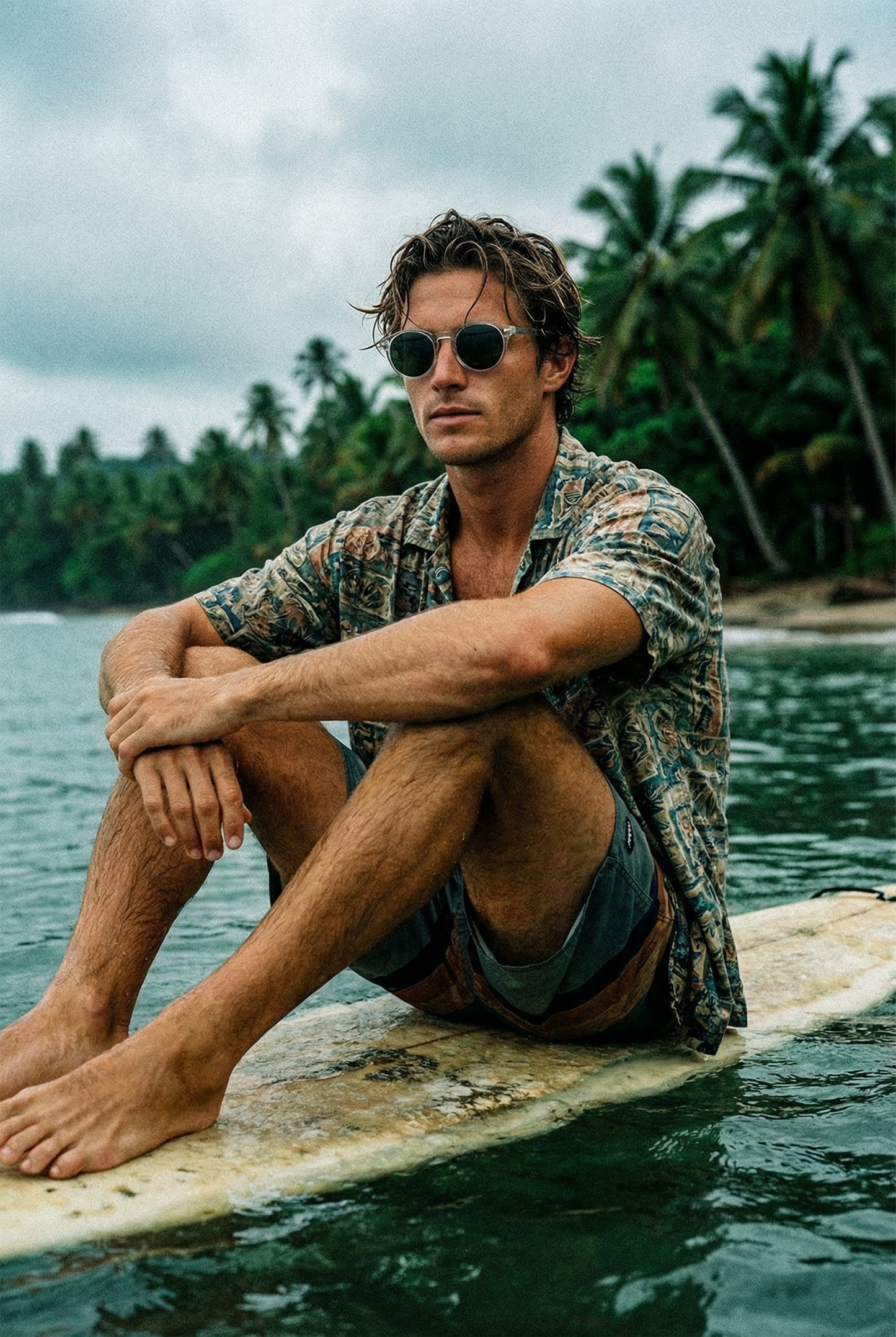 OASIS Green Polarized Round Sunglasses | OHOs Surf Co. OHO's
