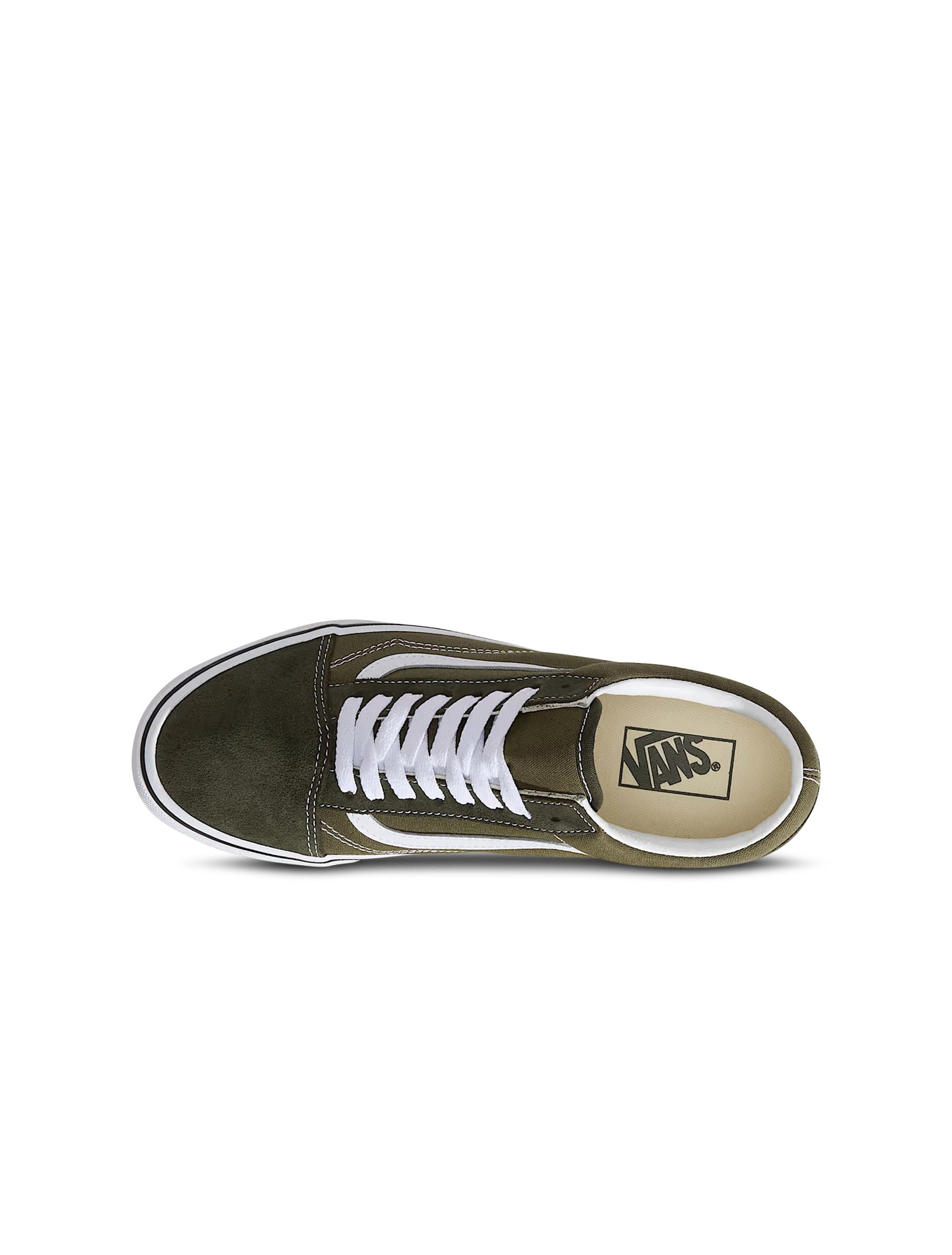 Vans Big Kids Old Skool - Obsidian/Fern Denim Exchange