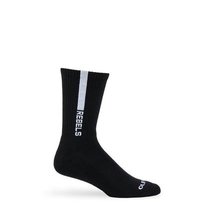 Black Rebels Casual Crew Socks DeadSoxy