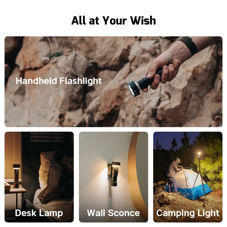 OLIGHT PROWESSBK Prowess Multifunctional with Bidirectional Lighting Flashlight - Black VM Hardware