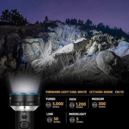 OLIGHT PROWESSBK Prowess Multifunctional with Bidirectional Lighting Flashlight - Black VM Hardware