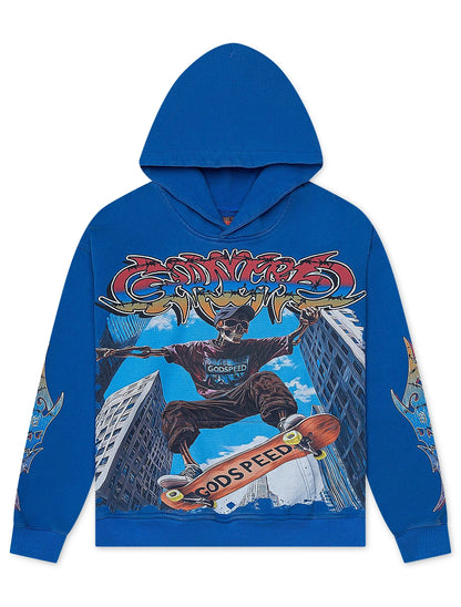 Godspeed Ollie Hoodie - Blue Denim Exchange