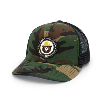 Only You Can Prevent Communism Hat PVC Patch Shield Republic