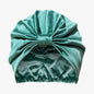 Organic Silk Hair Bonnet Jade Green LINA LENNOX