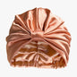 Organic Silk Hair Bonnet Peachy Coral LINA LENNOX