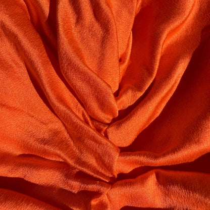 Organic Silk Hair Bonnet Tomato Red LINA LENNOX