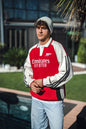 Arsenal Oversized 3-Thread Fleece-Lined Sweatshirt - Cozy and Durable Design Withinblack