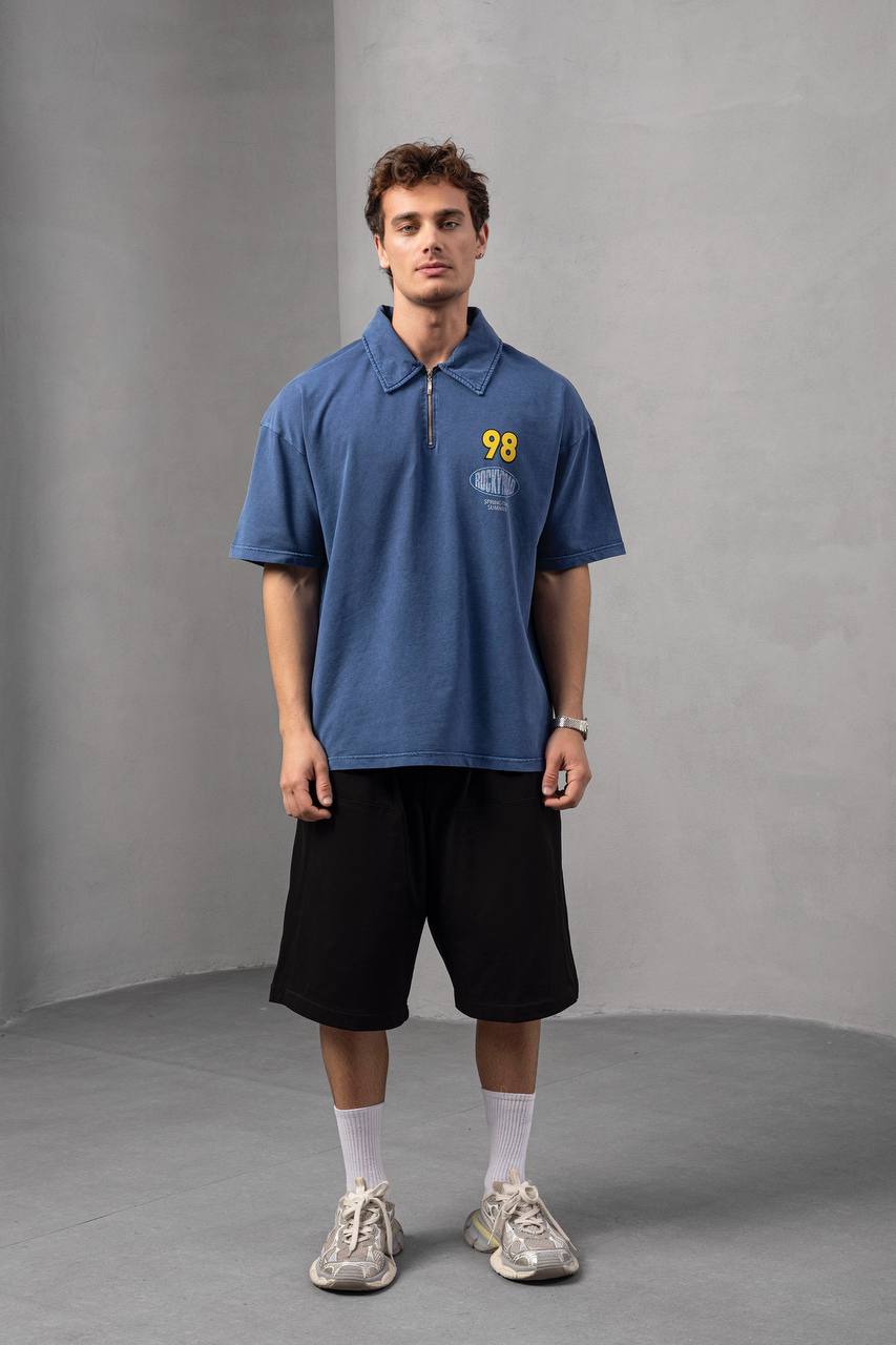 Oversize 98 Polo T-Shirt Withinblack