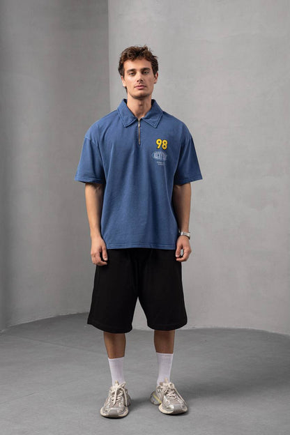 Oversize 98 Polo T-Shirt Withinblack