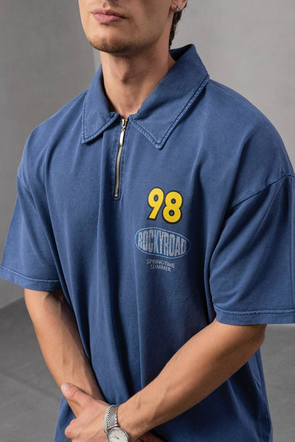 Oversize 98 Polo T-Shirt Withinblack